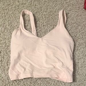 Lululemon Athletica Light Pink align tank
